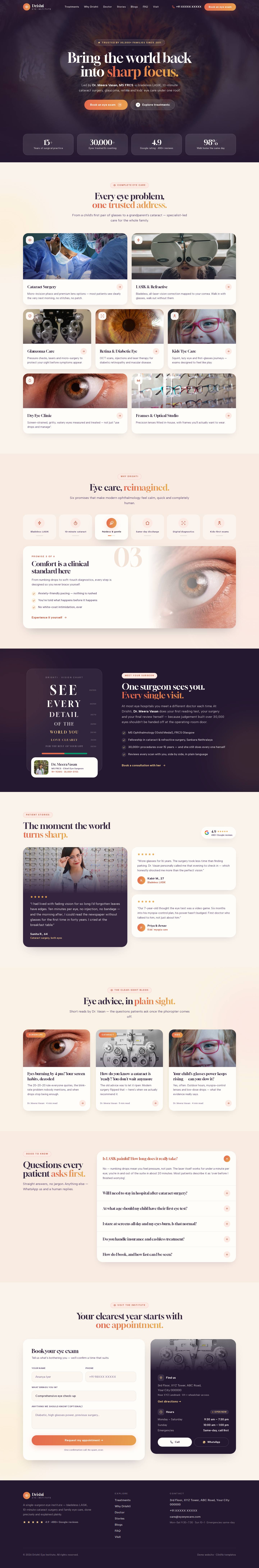 Drishti template full page